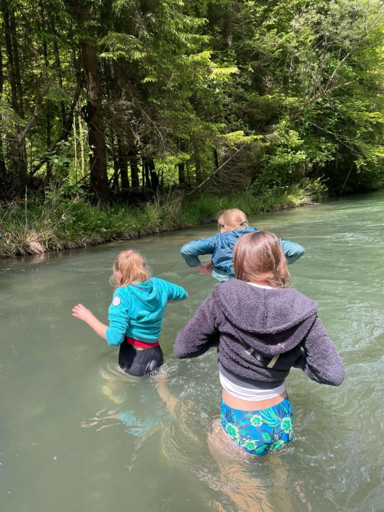 Braise argile sortie fribourg nature riviere