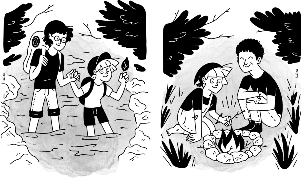 Affiches feuille racine louiza