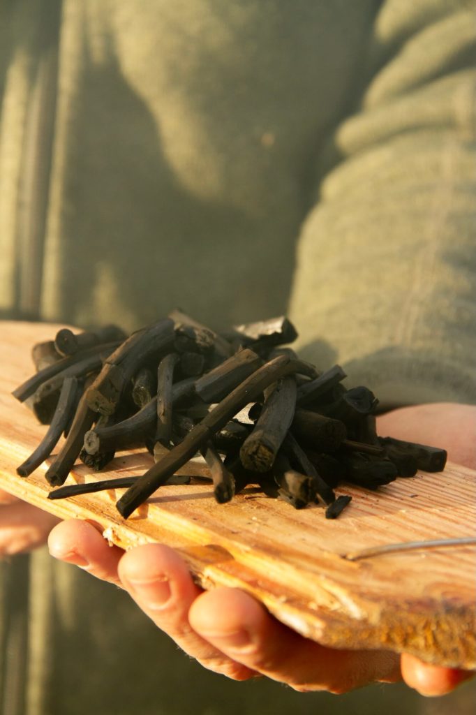 Camp enfants fusain ©photos joel harder