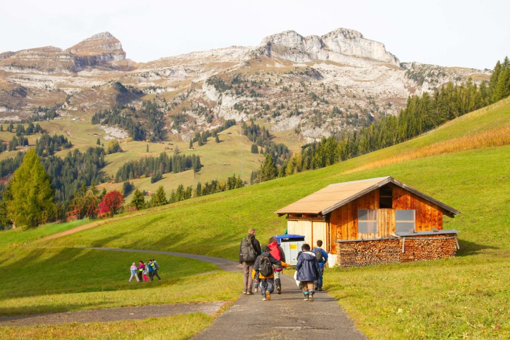 Camp enfants montagnes chalet ©photos joel harder