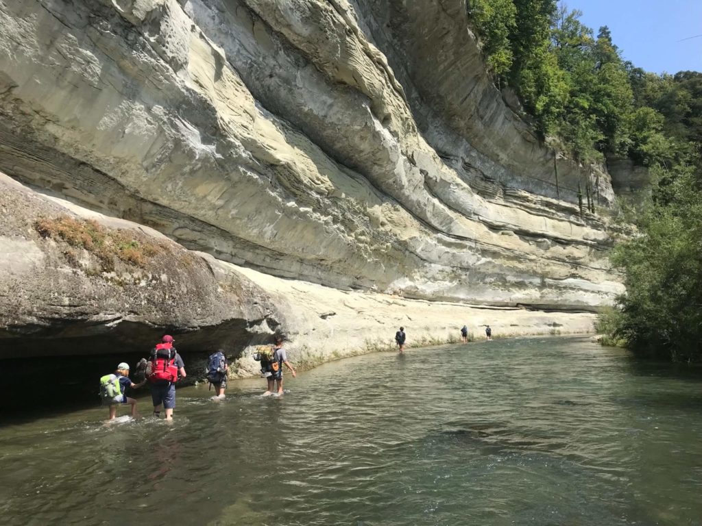 Falaise camp jeunes fribourg