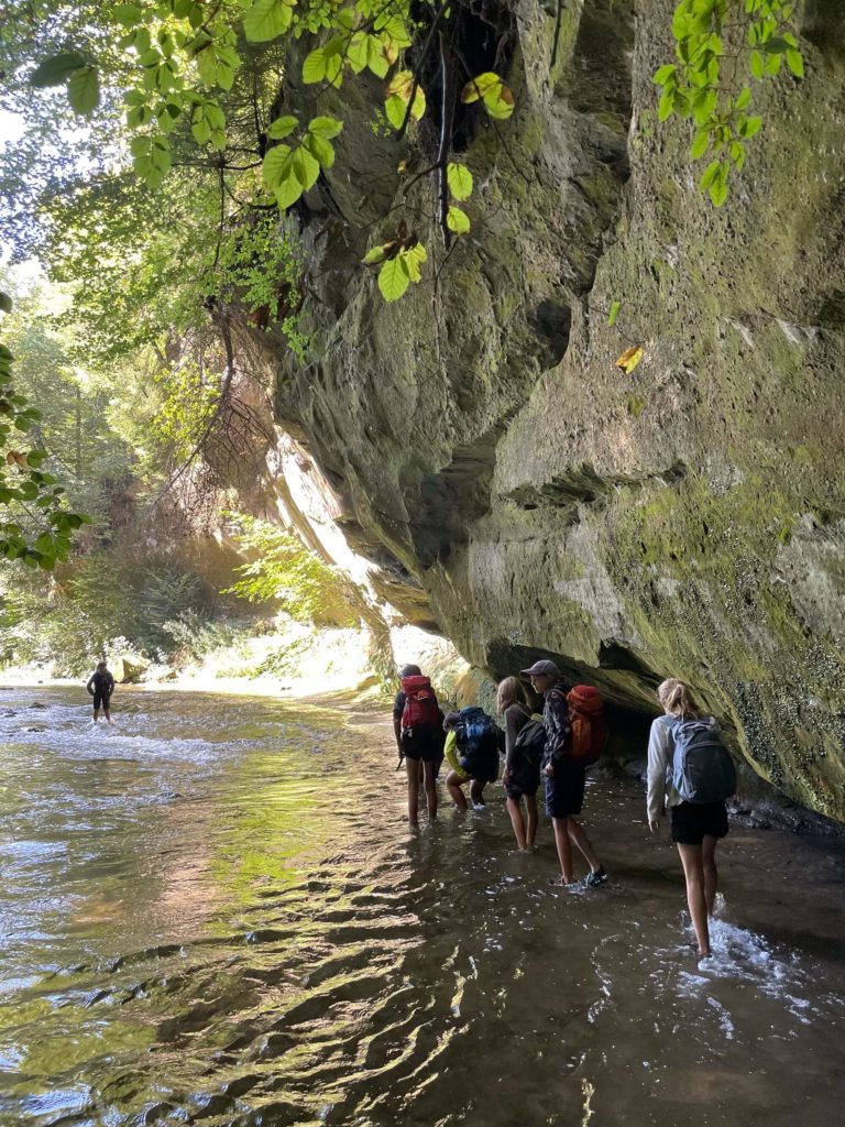 Falaise portrait camp jeunes fribourg